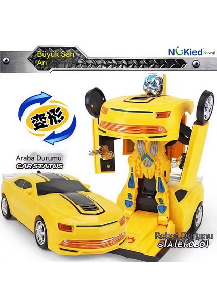 Elektrikli Deformasyon Araba Robotu (Yurt Dışından) fiyatları