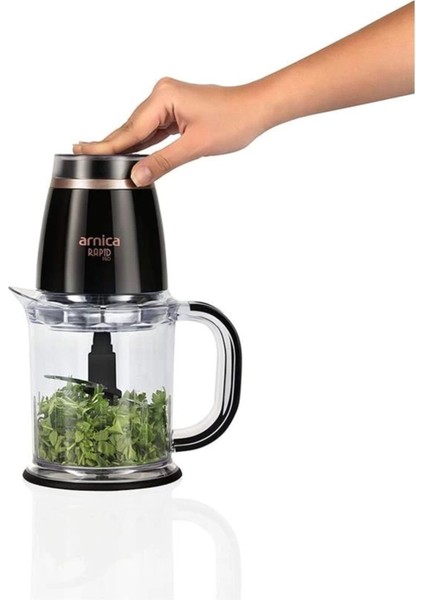 Çok Renkli Rose Doğrayıcı, 1.2 L, 500 W, Paslanmaz Çelik Bıçak