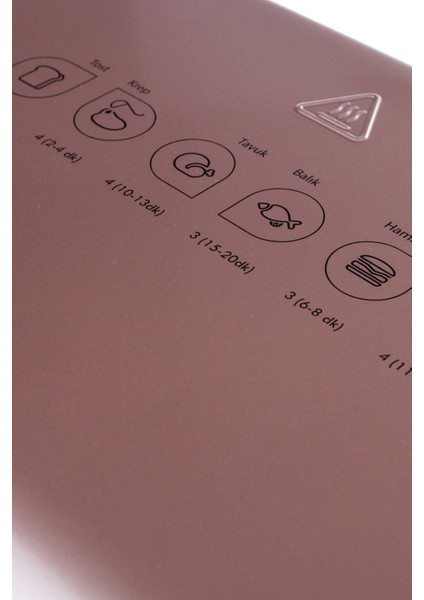 Pembe Rosegold Antibakteriyel Gastro Diamond Tost Makinesi, Lezzetli Tostlar Için Ideal!