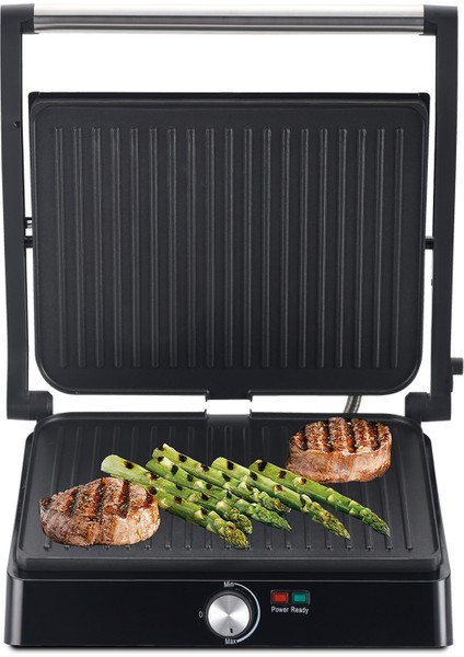 2200W Döküm Izgara ve Tost Makinesi, 180° Açılır, Dayanıklı ve Pratik Kullanım fiyatları