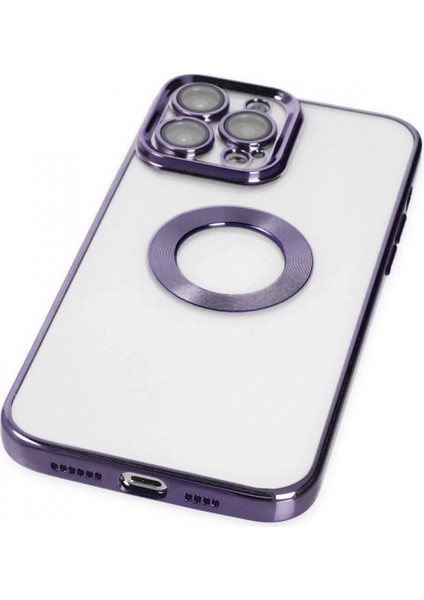 iPhone 14 Pro Kılıf Slot Silikon - Mor fırsatları