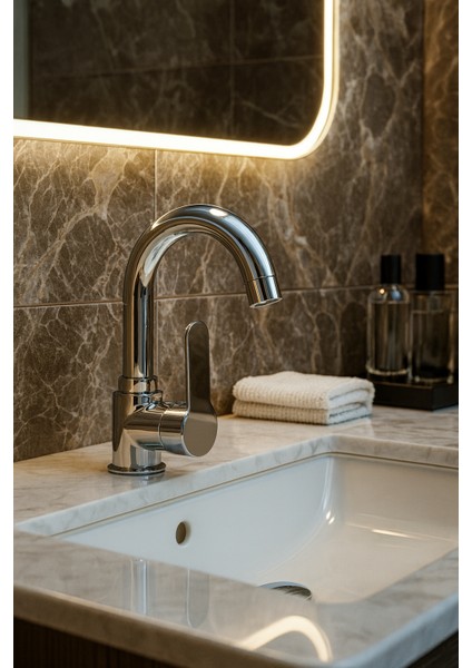 LÜX TERRA SERİSİ LAVABO BATARYASI modelleri