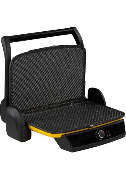 Yüksek Güçlü Retro Sarı Tost Makinesi, Pratik ve Şık Tasarım fırsatları