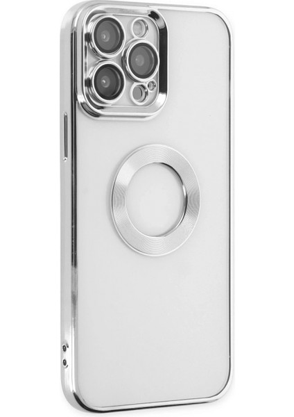 iPhone 14 Pro Kılıf Slot Silikon - Gümüş fiyatları