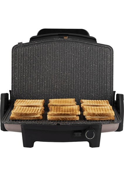Pembe Tost Makinesi Ayvalık Stil GH26261, Şık ve Kullanışlı Tasarım fırsatları