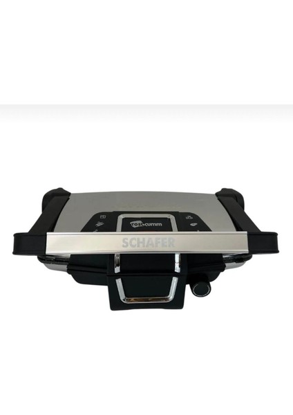 Yüksek Performanslı 1500W Inox Tost Makinesi, Şık ve Dayanıklı Tasarım