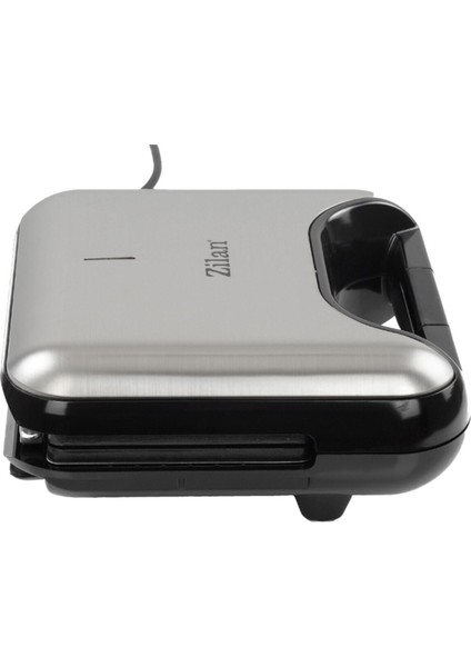 3'ü 1 Arada Waffle ve Tost Makinesi, Siyah, 800 Watt, Pratik ve Şık Tasarım