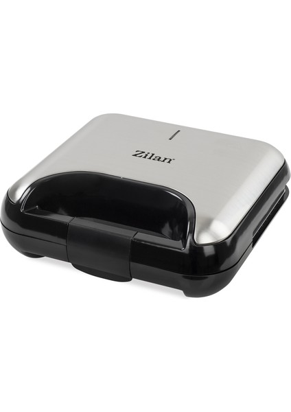 3'ü 1 Arada Waffle ve Tost Makinesi, Siyah, 800 Watt, Pratik ve Şık Tasarım