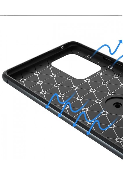 Samsung Galaxy A91 / S10 Lite Kılıf Range Yüzüklü Silikon - Kırmızı