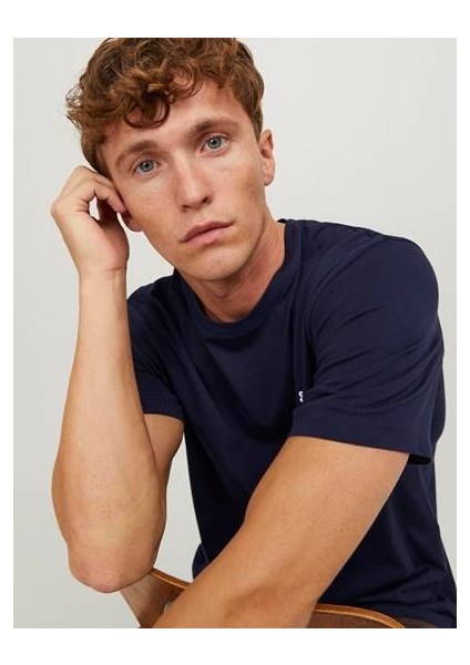 Jjepaulos Tee Ss Crew Yuvarlak Erkek T-shirt 12245087