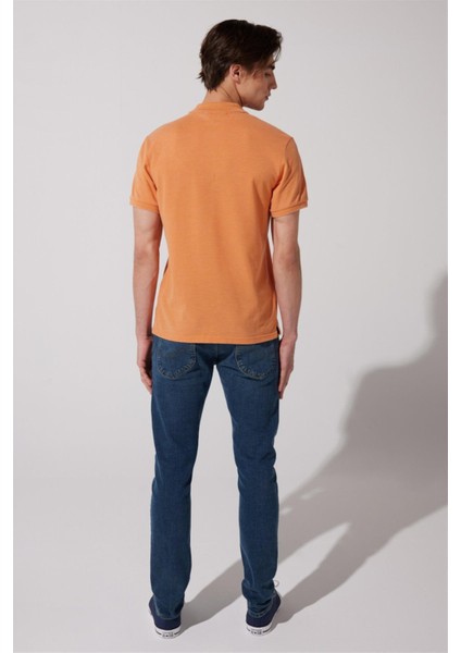 Polo Yaka Tshirt Orange