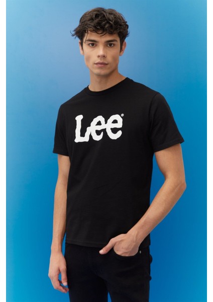 Regular Fit Normal Kesim Sıfır Yaka %100 Pamuk Logolu Tişört