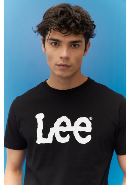 Regular Fit Normal Kesim Sıfır Yaka %100 Pamuk Logolu Tişört