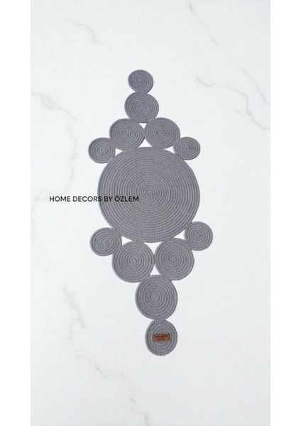 Hasır Dekoratif Runner Dekoratif Örtü Masa Örtüsü Düzenleyici