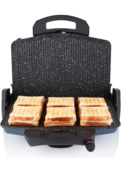 Gri Renkli Waffle ve Tost Makinesi, Şık ve Pratik Tasarım modelleri
