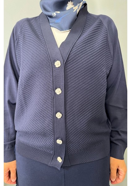 Kısa Hırka Lacivert 26KOBHRK3183 fırsatları