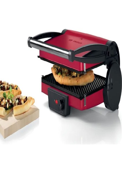 Kırmızı 2000W Tost Makinesi, Mutfak Tartısıyla Birlikte, Şık ve Fonksiyonel Tasarım fırsatları
