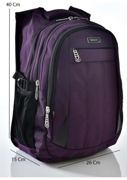 Suya Dayanıklı Destekli Yarasa Sırt Yapılı Laptop Bölmeli Günlük&okul Sırt Çantası fırsatları