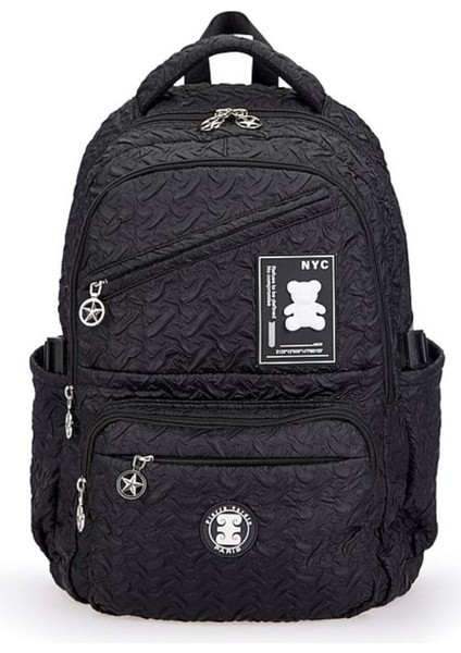 Okul Sırt Çantası Siyah 07Pc17735-S