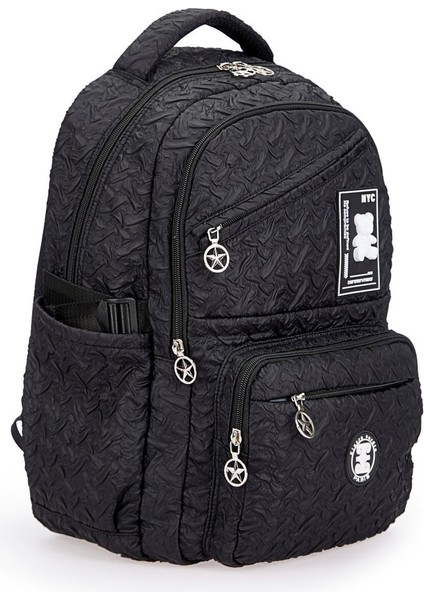 Okul Sırt Çantası Siyah 07Pc17735-S