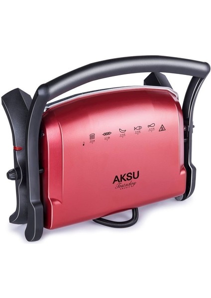 Kırmızı Granit Tost Makinesi, Pratik ve Şık Tost Yapma Cihazı fiyatları