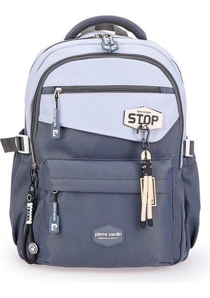 Okul Sırt Çantası Mavi 07Pc18823-M