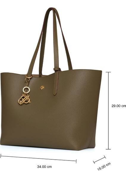 Kadın Omuz Çanta Haki Us25197