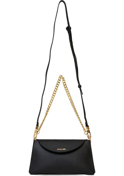 Çapraz Askılı Kadın Çanta Siyah Us25118