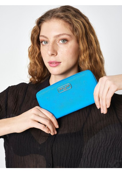 Kadın Cüzdan Turkuaz 06pc25y601-P Tk