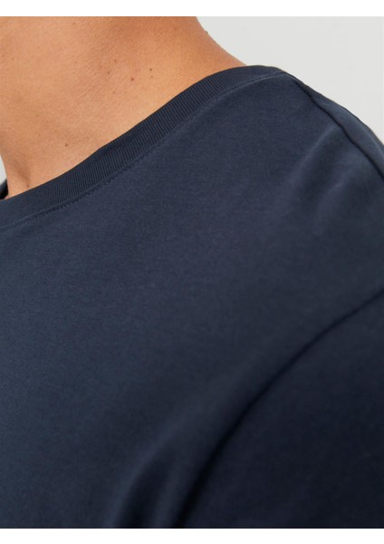 Bisiklet Yaka Basic Tişört-Organic