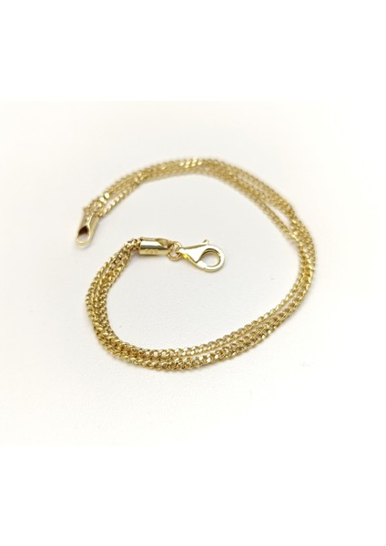 Üçlü Gurmet Zincir Bileklik Künye 14 Ayar Altın Hd Videolu fiyatları