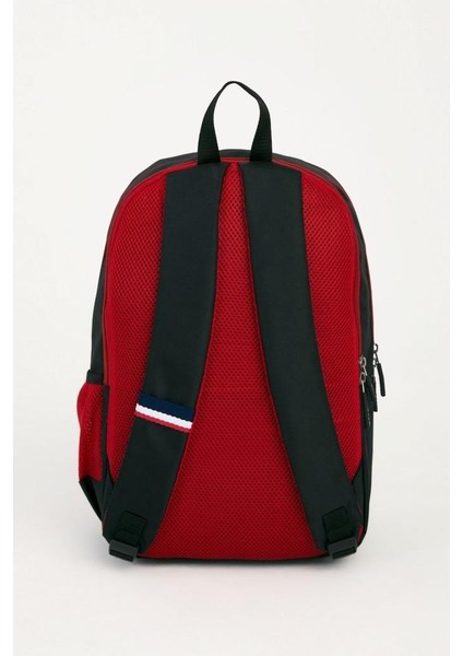 Sırt Çantası Siyah Bordo 22020