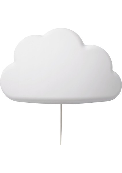 Çocuk Duvar Lambası, Beyaz, Led'li