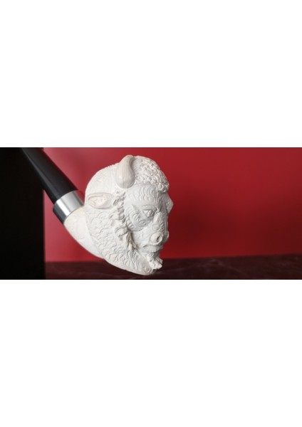 El Yapımı Oyma Lületaşı Pipo