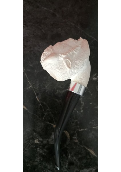 El Yapımı Oyma Lületaşı Pipo fırsatları