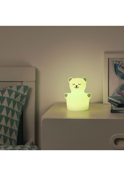 Çocuk Masa Lambası, Beyaz, Led'li fiyatları