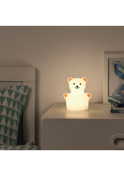Çocuk Masa Lambası, Beyaz, Led'li fırsatları