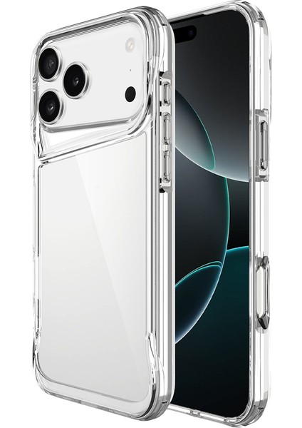 iPhone 17 Pro Kılıf Zore T-Max Kapak - Şeffaf fırsatları