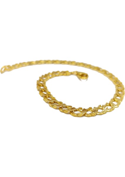 Döküm Zincir Bileklik Künye 14 Ayar Altın Hd Videolu fiyatları