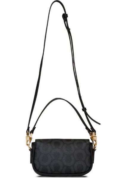 Çapraz Askılı Kadın Çanta Siyah Us25155