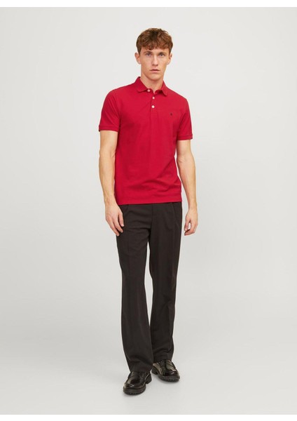 Kırmızı Erkek Polo T-Shirt Jjepaulos Polo Ss Noos