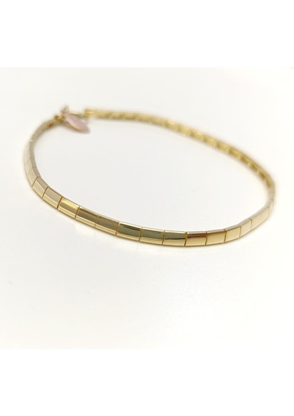 Yol Zincir Bileklik Künye 14 Ayar Altın Hd Videolu modelleri