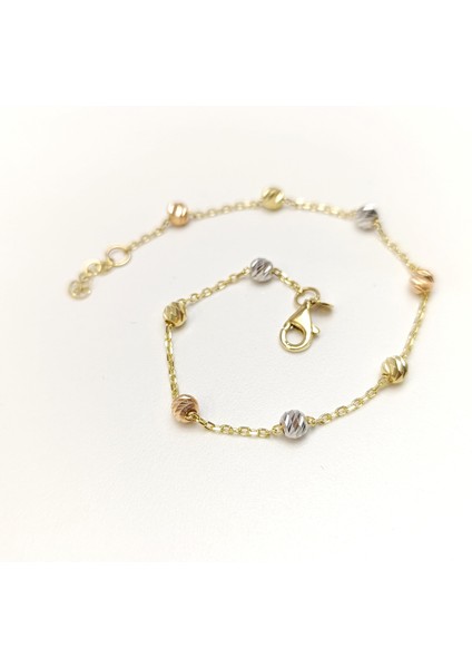 Dorika Toplu Bileklik Künye 14 Ayar Altın Hd Videolu modelleri