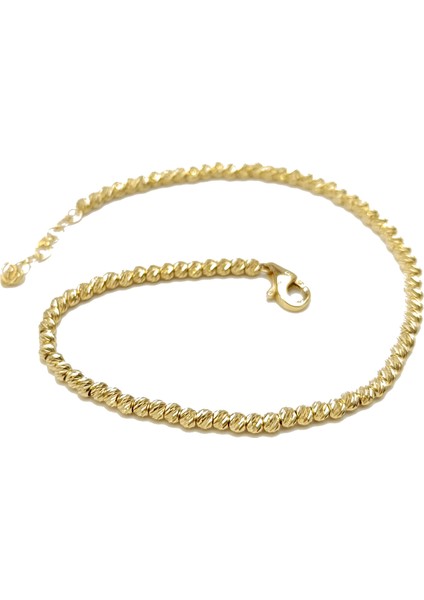 Dorika Toplu Bileklik Künye 14 Ayar Altın Hd Videolu