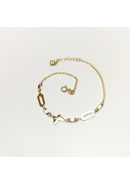 Pul Kelebek Dorika Toplu Bileklik Künye 14 Ayar Altın Hd Videolu indirimleri