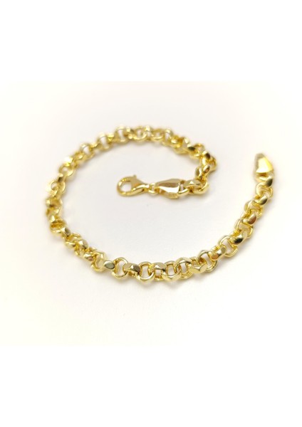 Rolo Doç Zincir Bileklik Künye 14 Ayar Altın Hd Videolu fiyatları