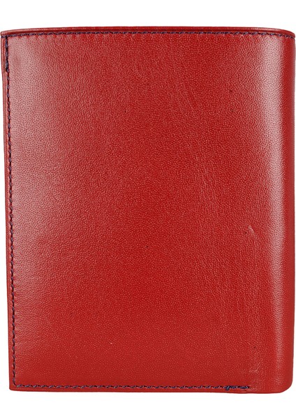 Erkek Hakiki Deri Cüzdan Bordo 8424 modelleri