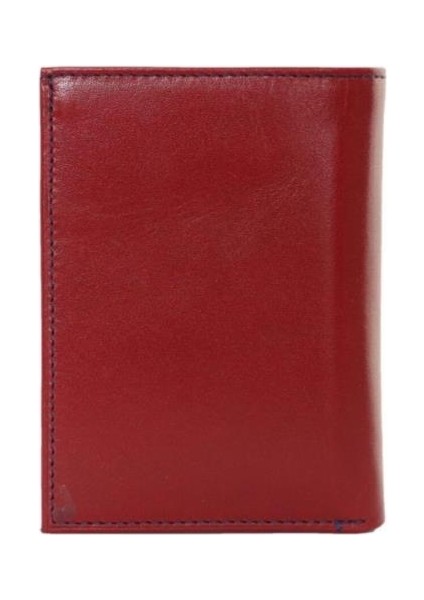 Erkek Hakiki Deri Cüzdan Bordo 8424 indirimleri