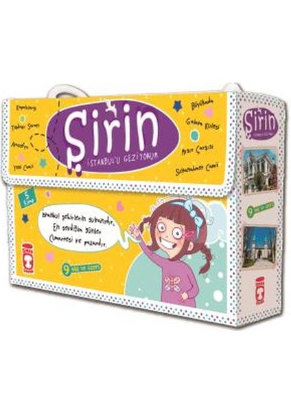 Şirin Istanbul'u Geziyorum - 01 Set (5 Kitap Takım)