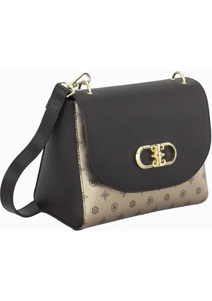 Çapraz Askılı Kadın Çantası Altın 05PC23K121-Mn